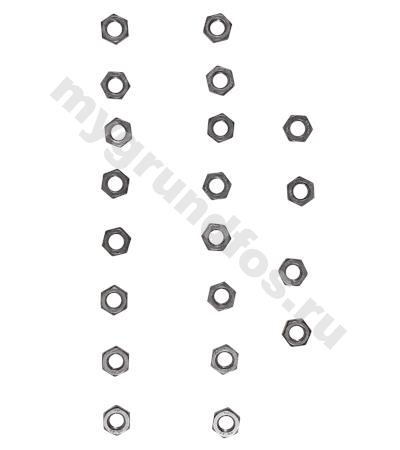 Bulk, Nut M10 DIN934 Delta-T.