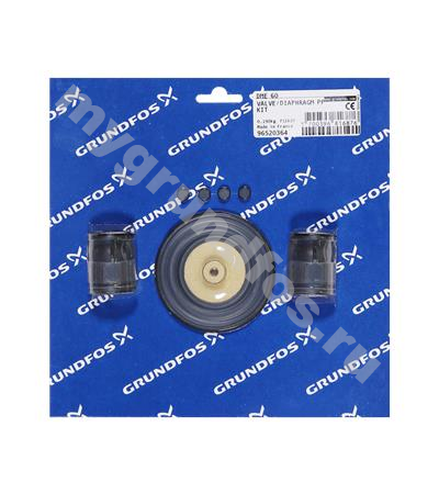 Kit, valve/diaphragm DME 60 PP/E/C