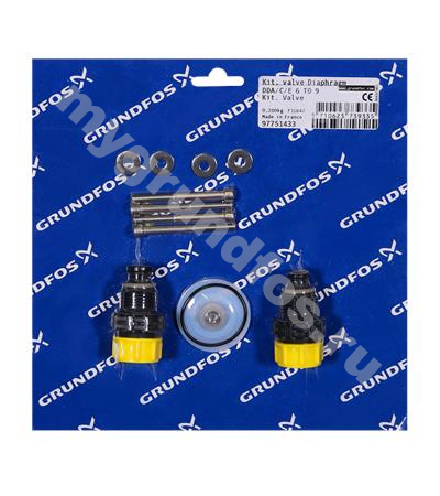 Kit, valve/diaph. SD-S-PP/V/C-1
