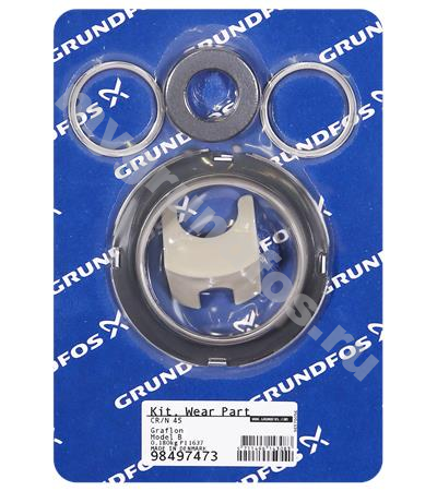 Kit, wear parts CR/N 45 - 1-2 Graflon