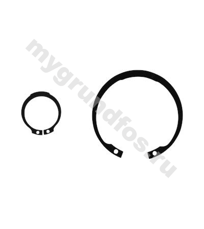 Kit, Retaining ring complete, MG/ML