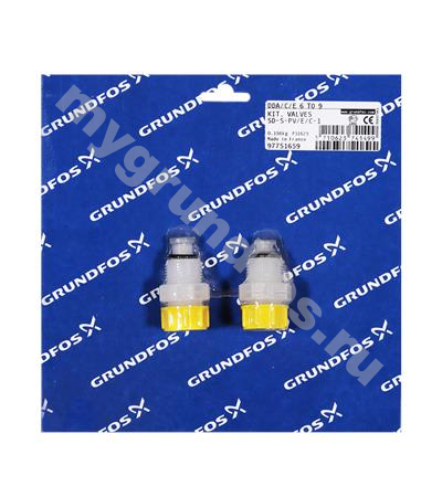 Kit, valve SD-S-PVDF/E/C-1