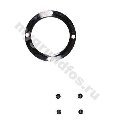 Kit, Wear Ring D63x10 1.4408 M5x8
