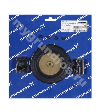 Kit, valve/diaphragm DME150 PP/E/C