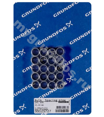 Bulk, Spacing pipe 20,00mm