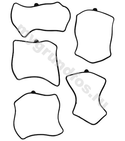 Bulk, gasket for cover 300.108.6