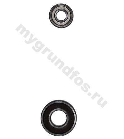 Kit, bearing 6201+6204 DP EF SL frame A