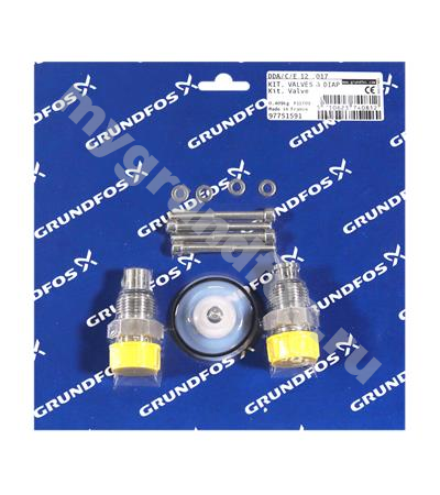 Kit, valve/diaph. SD-M-SS/T/SS-1