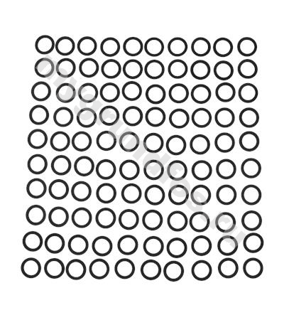 Bulk, Gasket D38/D27x2, 100 pcs