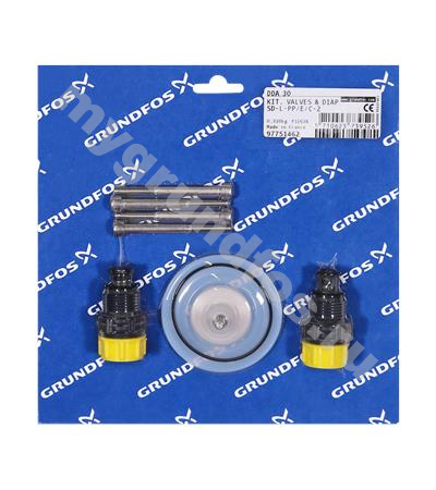 Kit, valve/diaph. SD-L-PP/E/C-2