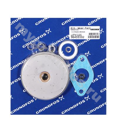 Kit, wear parts CR1s/1/3 -9 st (BRONZE)