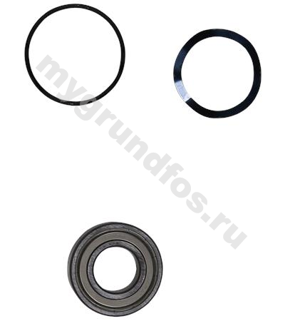 Kit, Ball Bearing 6206.2Z.C3.SYN.HYB