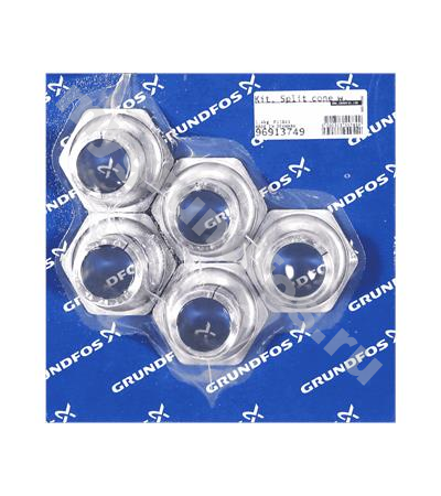 Kit, Split cone w. nut 5 pc