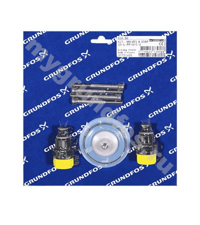 Kit, valve/diaph. SD-L-PP/V/C-2