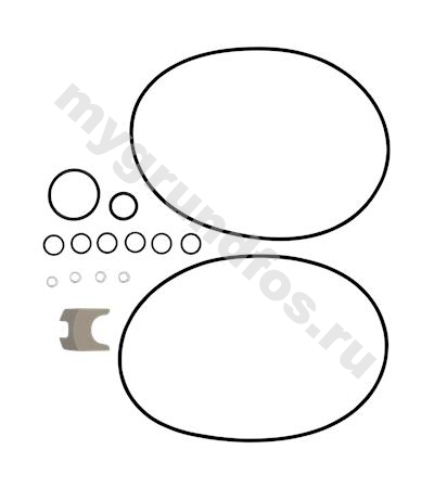 Kit, gaskets CR(N)45/64  1-10 EPDM