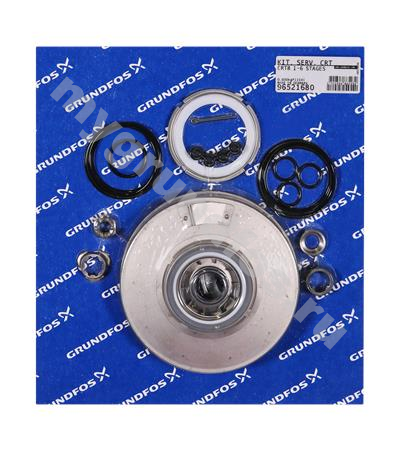 Kit, Wear parts CRT8   1-6, EPDM