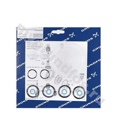 Kit, pump maint/DMH253100/PP/PVC/V/G