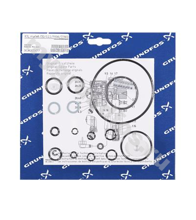 Kit, maint.Cl2/111/FKM/TFM1700/liqu.trap
