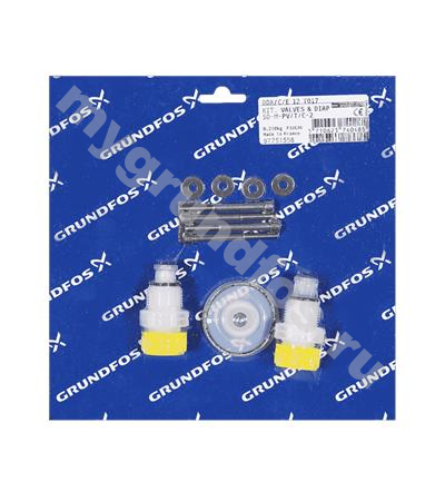 Kit, valve/diaph. SD-M-PV/T/C-2