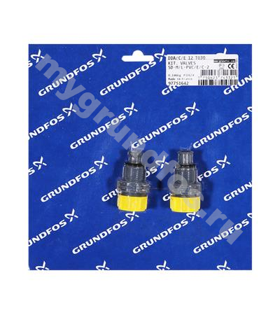 Kit, valve SD-M/L-PVC/E/C-2