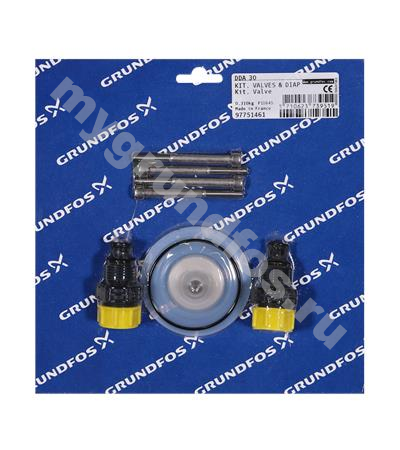 Kit, valve/diaph. SD-L-PP/E/C-1
