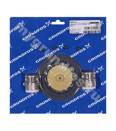 Kit, valve/diaphragm DME150 SS/T/SS