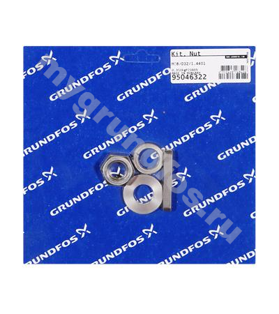 Kit,Nut M18 D32 1.4401