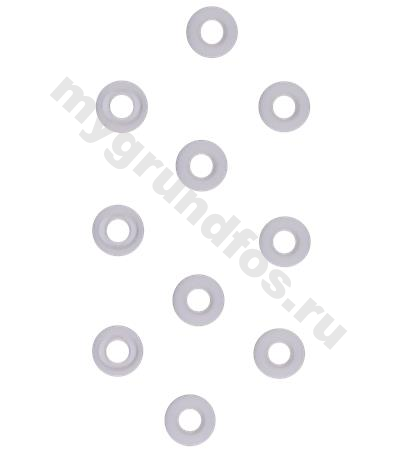 Bulk, seat for injector, PTFE, 10 pcs