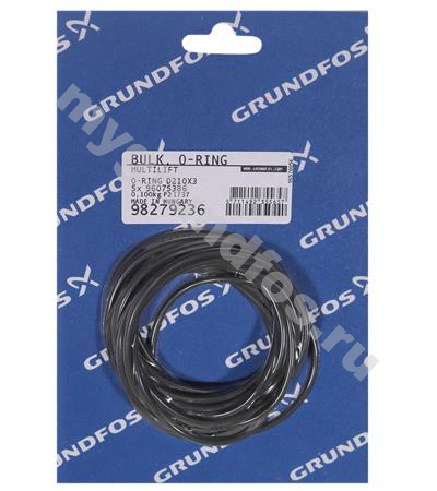 Bulk, O-ring D210x3 5x96075386