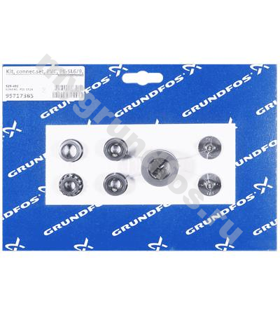 Kit, connec.set, PVC, PE-SL6/9, PVC-6/12
