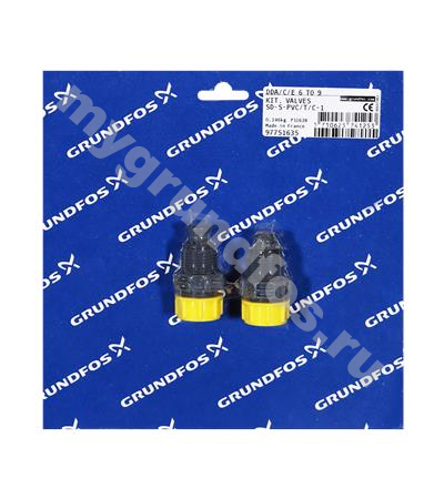 Kit, valve SD-S-PVC/T/C-1