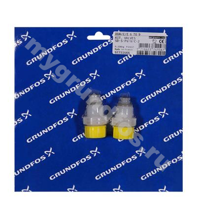 Kit, valve SD-S-PVDF/V/C-2