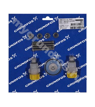 Kit, valve/diaph. SD-M-PV/T/C-1