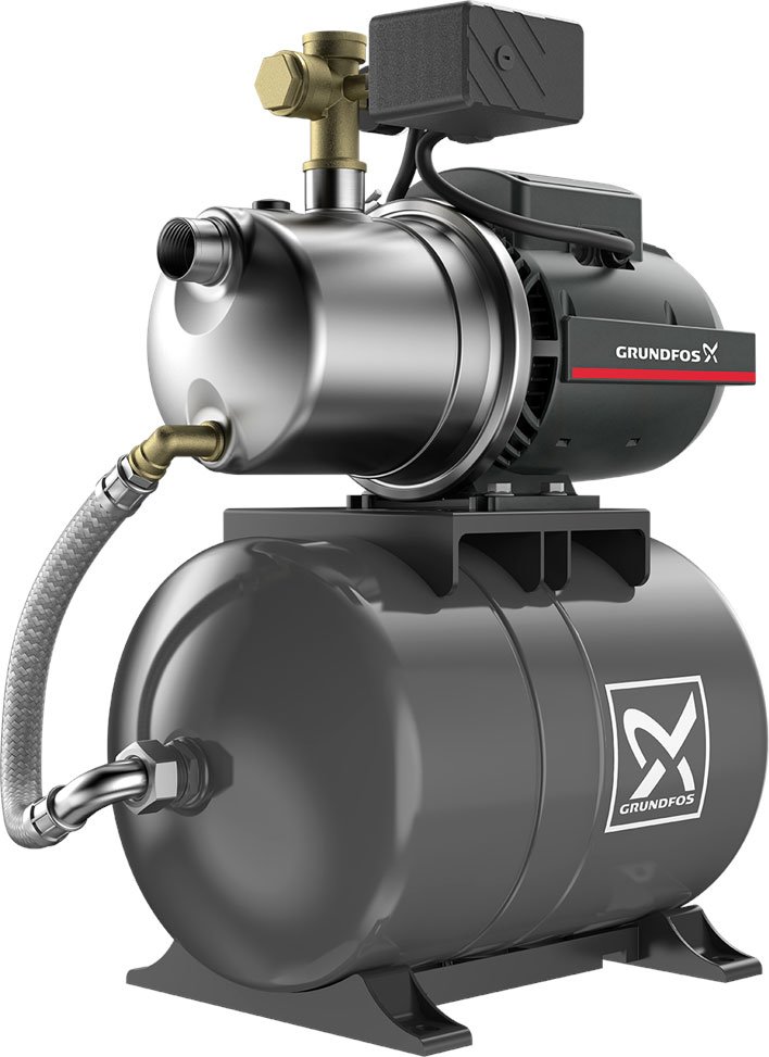 Установка повышения давления Grundfos JP 3-42 PT-H 1x230V 50Hz 1,5m SCHUKO HU