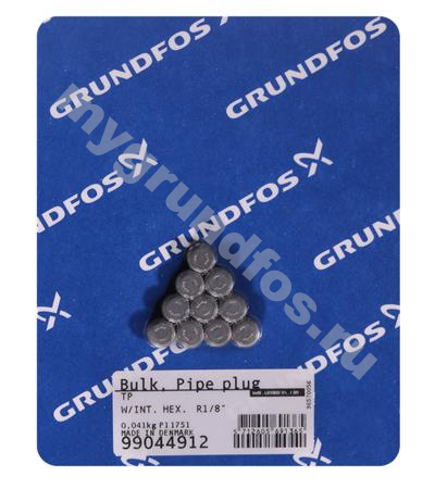 Bulk, PIPE PLUG W/INT. HEX.  R1/8"