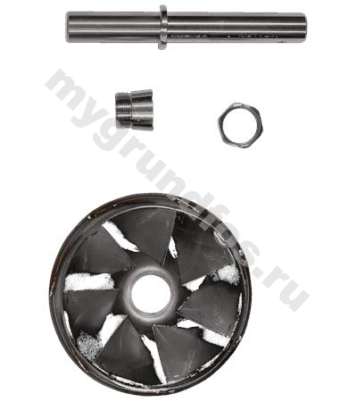 Spare, Shaft D16 w/impel. D90.2/D104 cpl