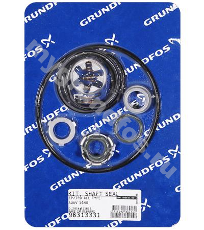 Kit, Shaft seal TP(D) 16mm AUUV