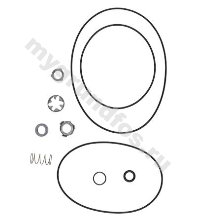 Kit, Shaft seal LM.LP.NM.NP D16 AUUE