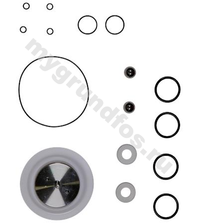 Kit, pump maint/DDI150-4/PP/PVC/E/SS