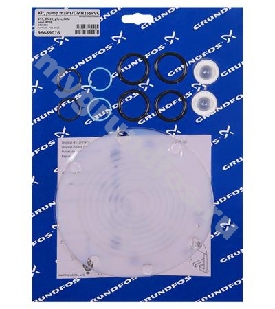 Kit, pump maint/DMH255PVC,/PP/V/G