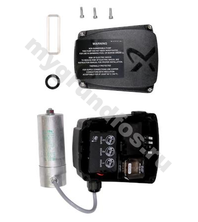 Term.box w/prot. USA 1x230V/30uF,Service