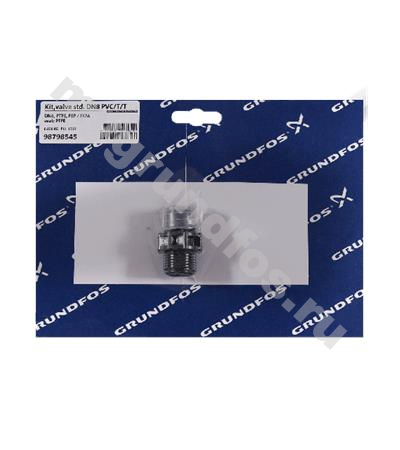 Kit,valve std. DN8 PVC/T/T