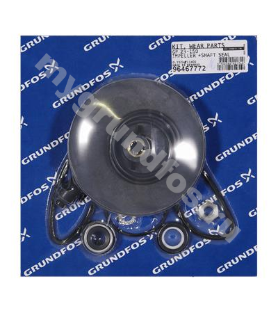 Kit, GP23-150 impeller + shaft seal