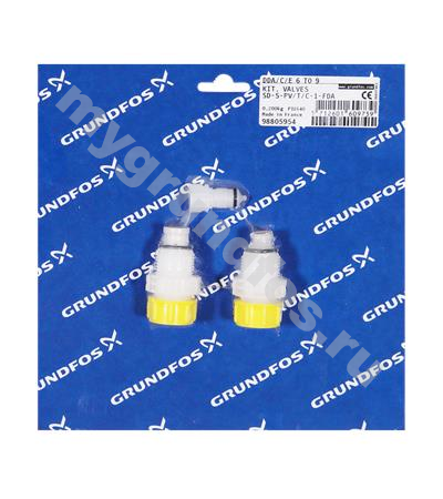 Kit, valve SD-S-PVDF/T/C-1-FDA