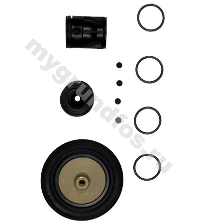 Kit, valve/diaph. DME 375-PP/V/SS
