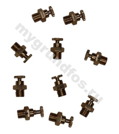 Bulk, Plug Vent 1/8" BSP Brass 5 PC
