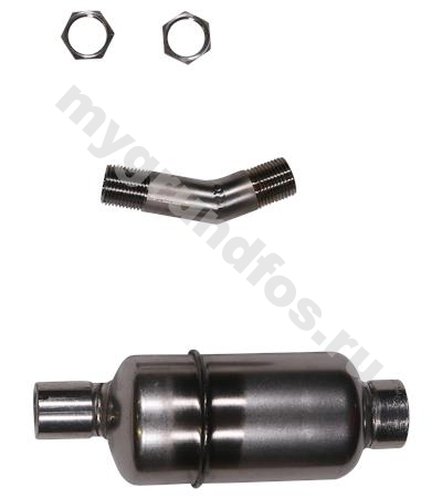 Kit,Air vent Auto cpl. 150 deg, 60 mm