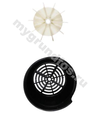 Kit, Fan D110 and Fan cover, JP05D-CI