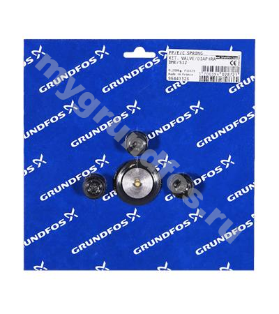 Kit, valve/diaphragm DME/S12 PP/E/C SP.