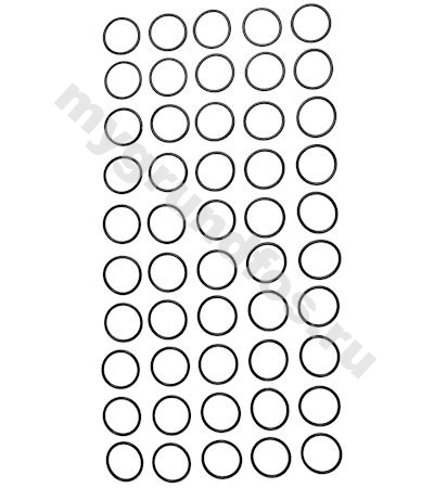 Bulk, o-ring 38x4 FKM 50pcs